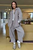 Cooper Needlecord Quirky Cocoon Pant Mocha  /14 =